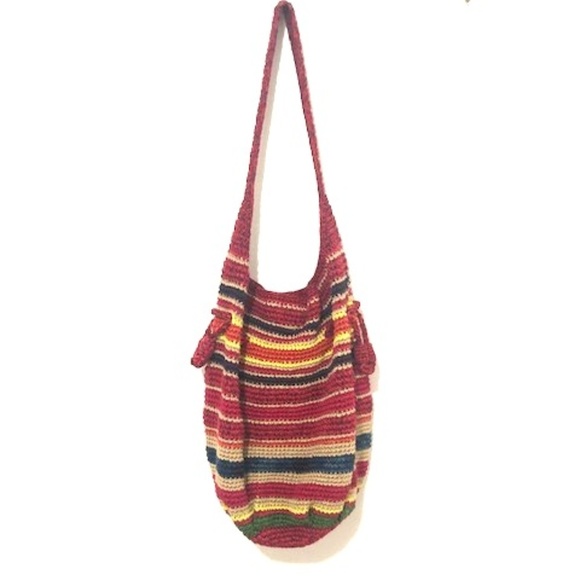 The Sak Happy & Free Bamboo Drawstring Hobo Bag - Picture 1 of 4